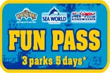 Passes To Gold Coast Theme Parks